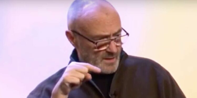 Phil Collins Aggressively Grabbed Critic