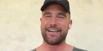 Travis Kelce Had Fun With Jessica Biel